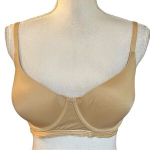 Fenty Savage Lightly Lined‎ Underwire Bra Women’s SZ 34DD in Nude